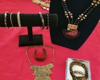 Sample of jewelry items.