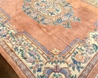 $500 - 8 x 10, wool rug, thick soft pile. 