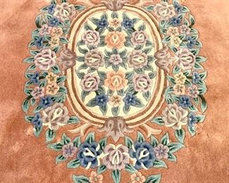 Close up of the center medallion. 