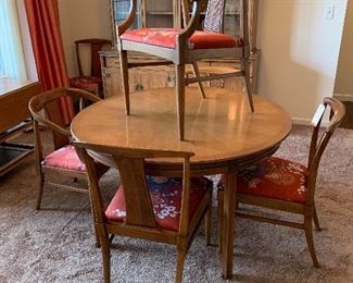 $400 Authentic MCM table by Thomasville. Perfect condition! Chairs sold separately. See next image. 