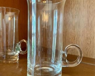 $20- Set of four irish coffee glasses.