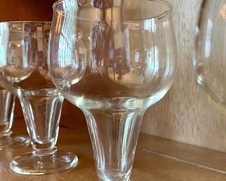 $12 - Set of six tapered glasses