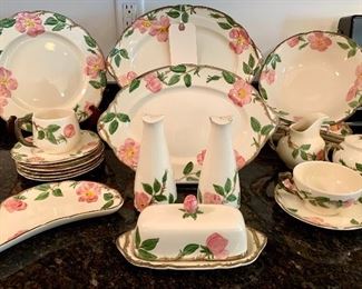  $350 - “Desert Rose” China (set of 52). 