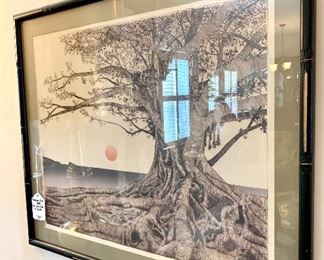 $120.00 - “Tropical Fig Tree” by Michael E. Arth. 27W 23H