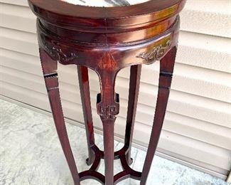 $200. Marble top plant stand. Excellent condition. 