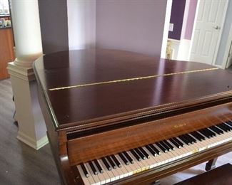 Baldwin mid-century parlor grand piano
