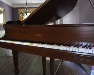 Baldwin mid-century parlor grand piano