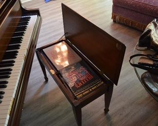Matching piano bench