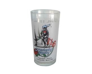 1990 Kentucky Derby Frosted Mint Julep Glasses