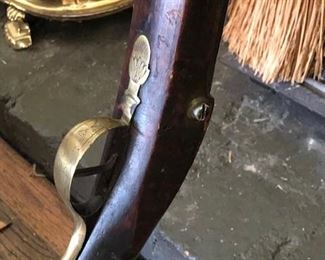 200 year old burl wood rifle