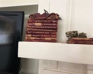 Vintage books and toys