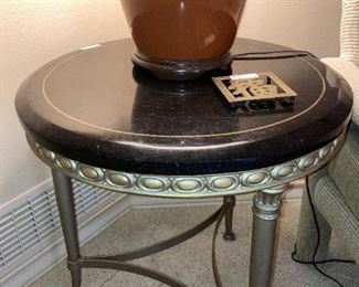 One of several small side tables