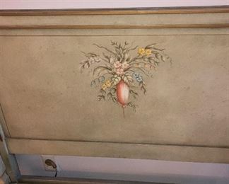 One of two precious twin headboards