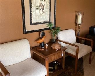 Modern style matching chairs