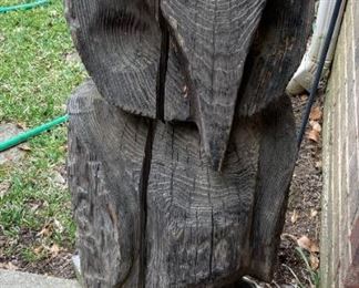 Carved owl