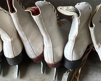 Vintage ice skates