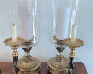 029dDecorative Crafts KIRBY HURRICANE LAMPS