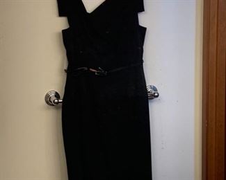 As worn by Meghan Markel Black Halo Dress