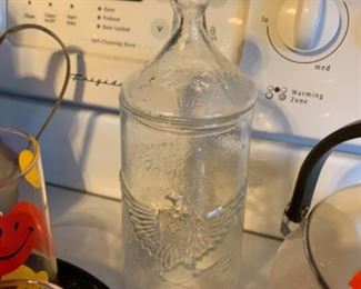 Vintage eagle canister