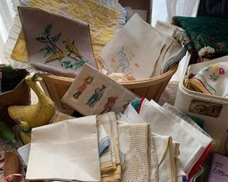 Vintage linens!