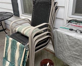 Patio chairs