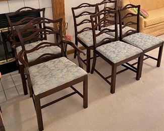 Set of 6 dining chairs by Hickory Furniture of South Carolina