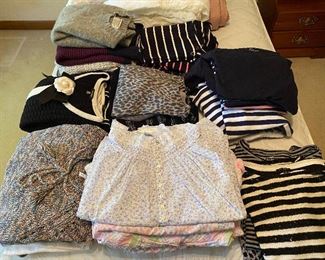 Like new nighties, sweaters and tops