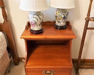 Maple night stand