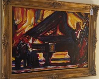 Mallory Stanhope oil on canvas