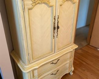 Vintage Stanley Furniture French Provincial - $275 - 40" Wide x 20" Deep x 63" Tall