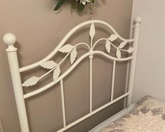 2x Metal Twin Beds - $120 each - Frame & Mattress 