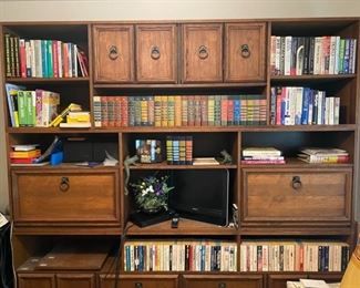 Large Bookcase - $100 - 90" Long x 18" Deep x 84" High