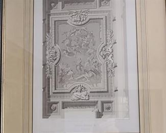 French engravings, 4 available.