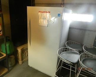upright freezer