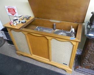 vintage console stereo
