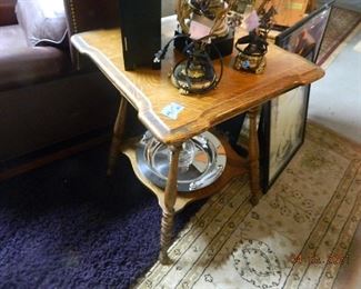 antique end table