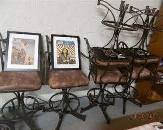 set of 6 bar stools