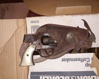 Vintage toy western pistol