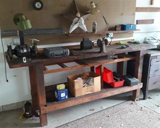 Vintage work bench