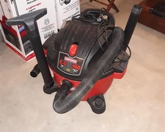 Larger shop vac