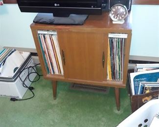 MCM 
Mid Century modern LP record cabinet