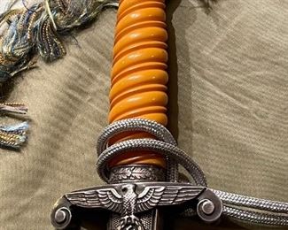WWII German Officers Dagger with Scabbard