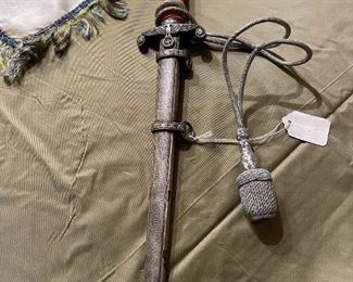 WWII German Officers Dagger with Scabbard