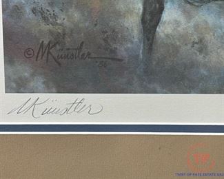 Limited Edition Signed "Custer's Last Stand" by MORT KUNTZLER