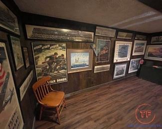 Large Collection of WWII Memorabilia