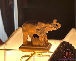 Bombay Style Elephant Lamp 