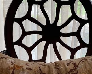 Spider Web Back Accent Chair