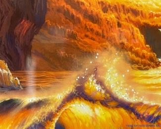 "Beyond Hana’s Gate" Limited Edition AP (Artist's Proof) by CHRISTIAN RIESE LASSEN