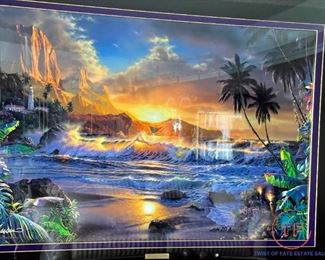 "Beyond Hana’s Gate" Limited Edition AP (Artist's Proof) by CHRISTIAN RIESE LASSEN