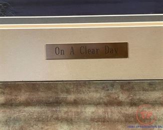 Limited Edition "On A Clear Day" Signed by Shane Lamb